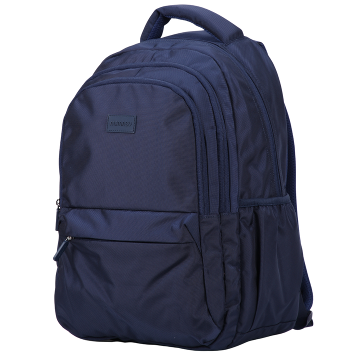 Navy blue backpack for teens to use for high school or adults to use for work and travel