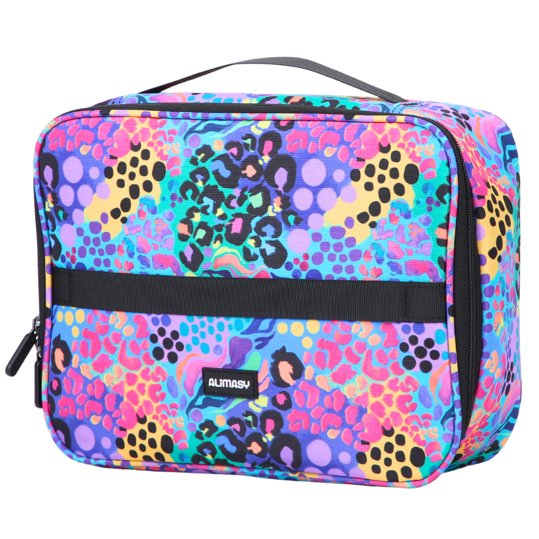 Insulated Lunch Bag Electric Leopard