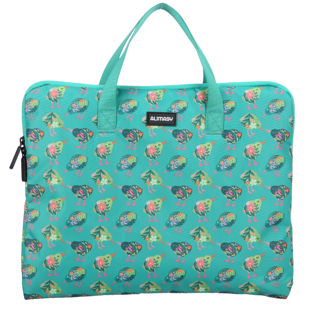 Evergreen Kiwi Library Bag:PRE ORDER & SAVE: SHIPPING APPROX.25TH NOV