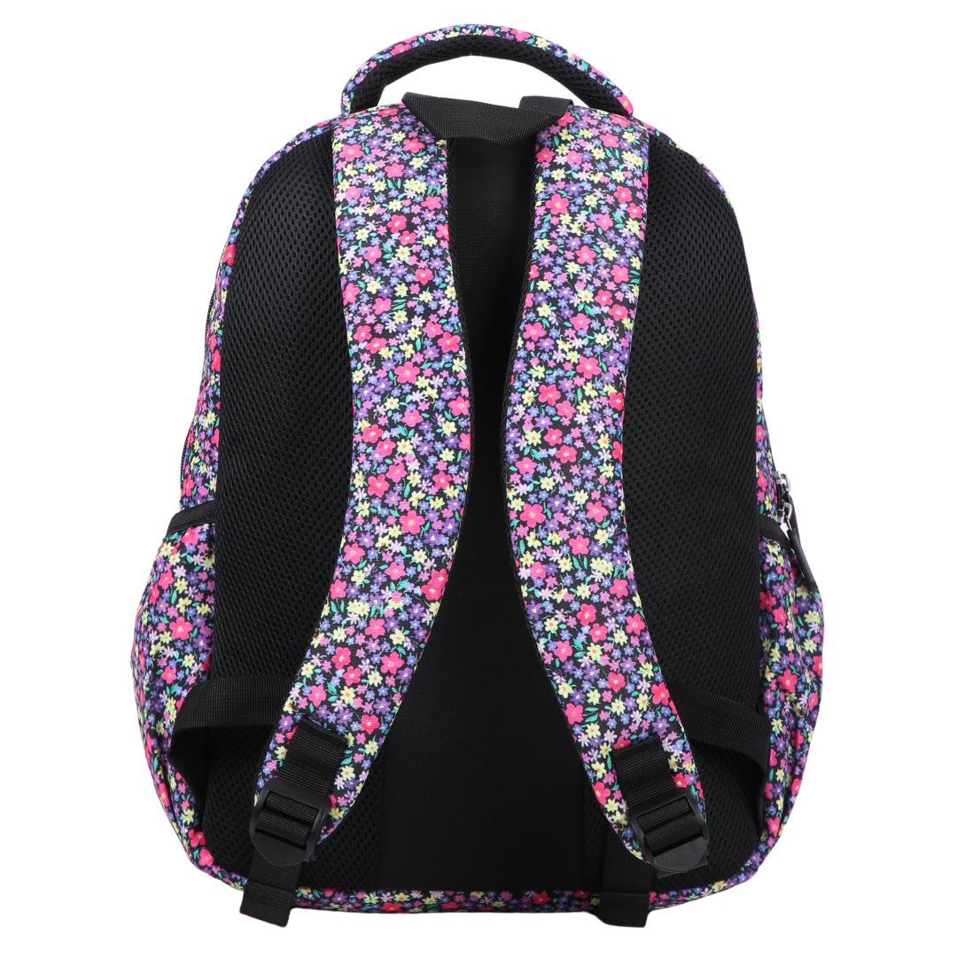 ergonomic padded straps and back, comfortable waterproof kids school bag