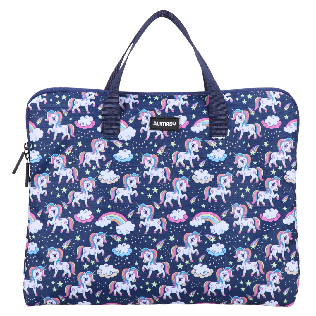 Rainbow Unicorn Library Bag:PRE ORDER & SAVE: SHIPPING APPROX.25TH NOV