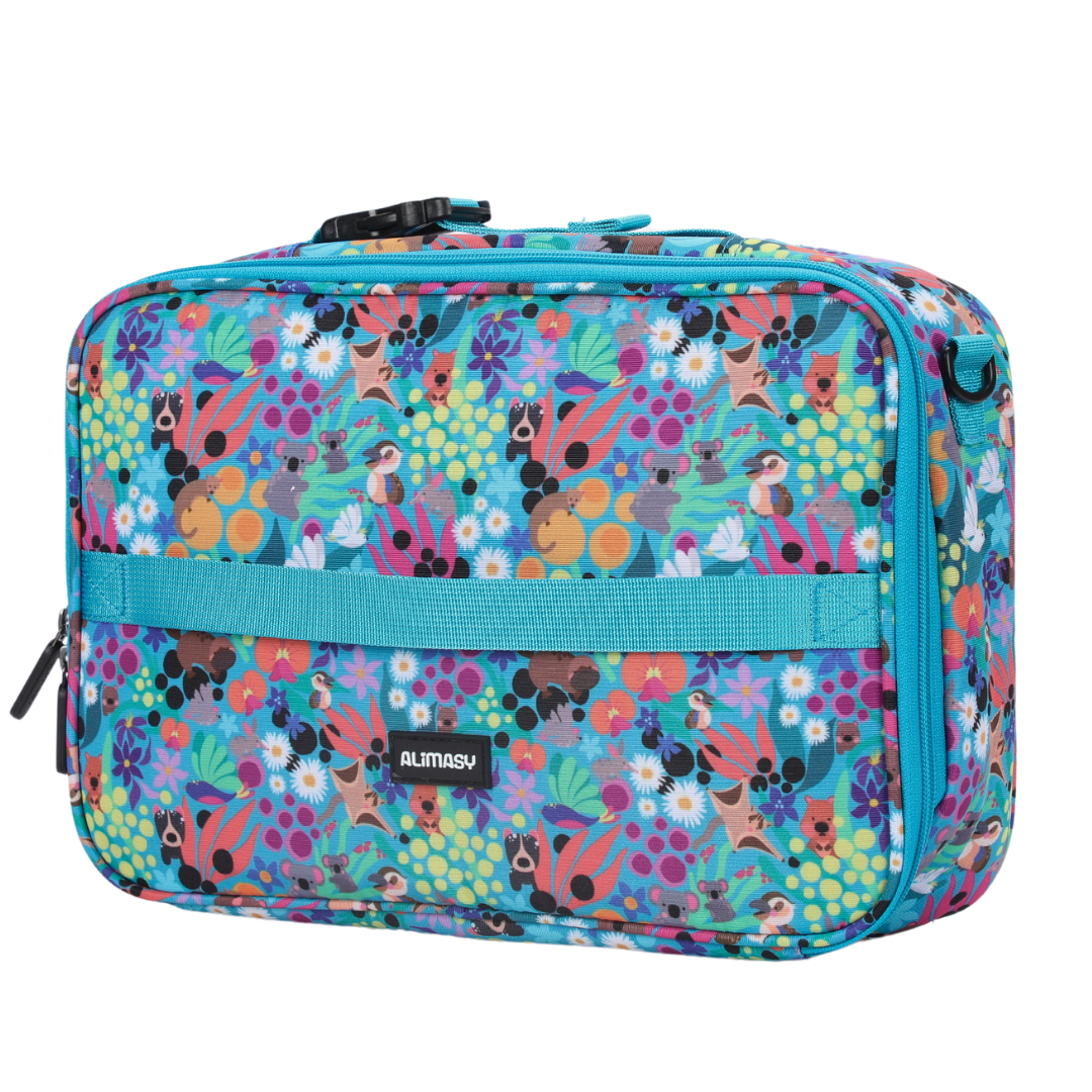 Large Insulated Lunch Bag Australian Animals