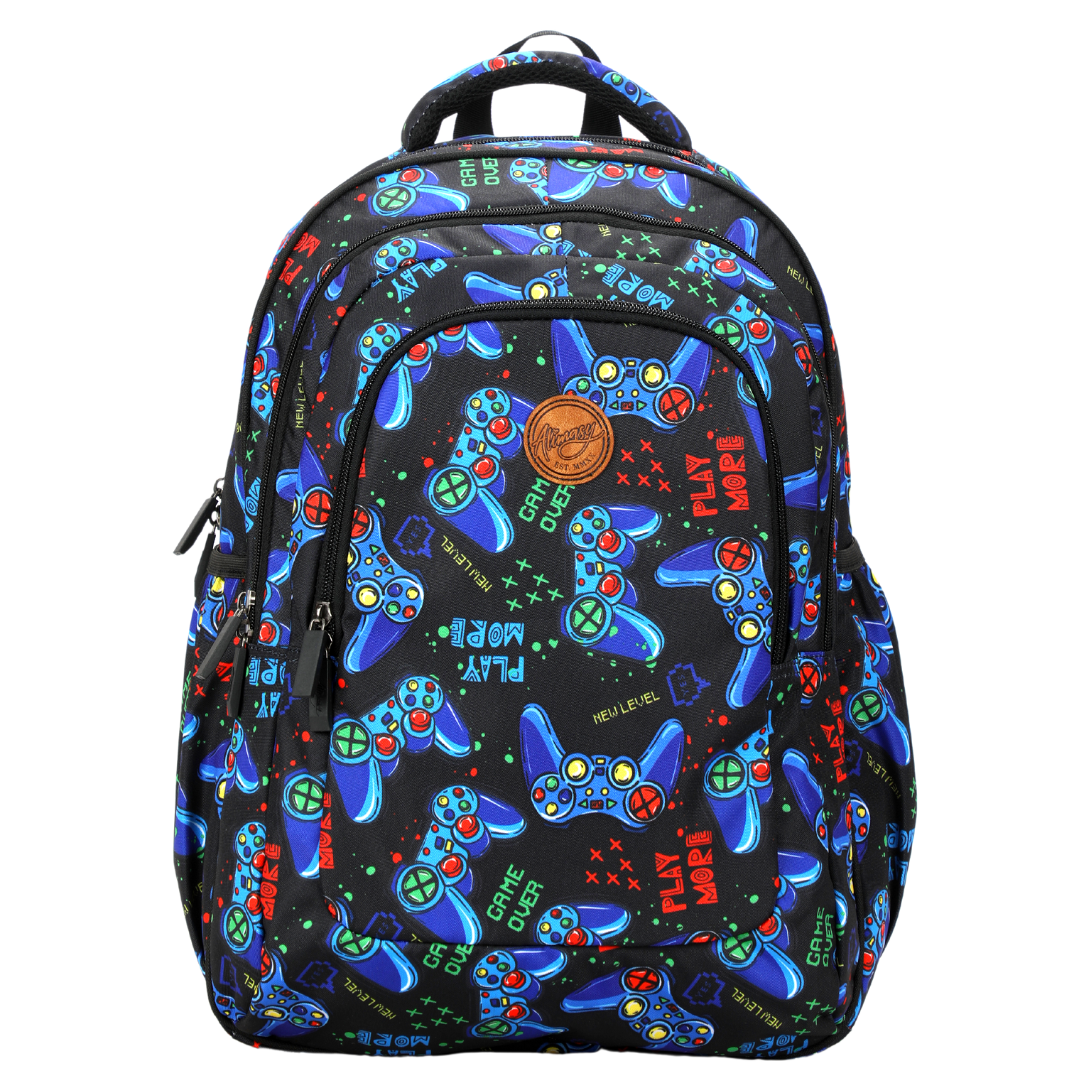 Gaming Large Kids Backpack Waterproof School bag Alimasy