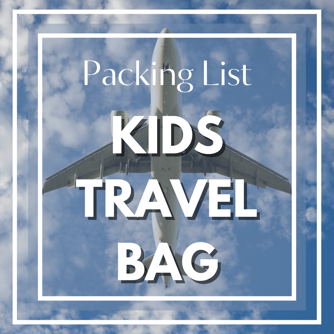 Packing List - Kids Travel Bag - Alimasy