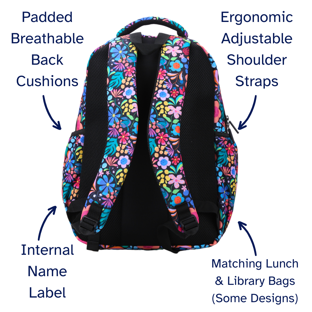 Wonderland Large School Backpack