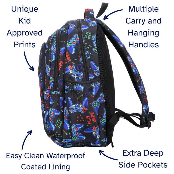 Gaming Large School Backpack