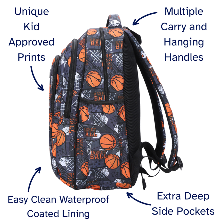 Basketball Large School Backpack