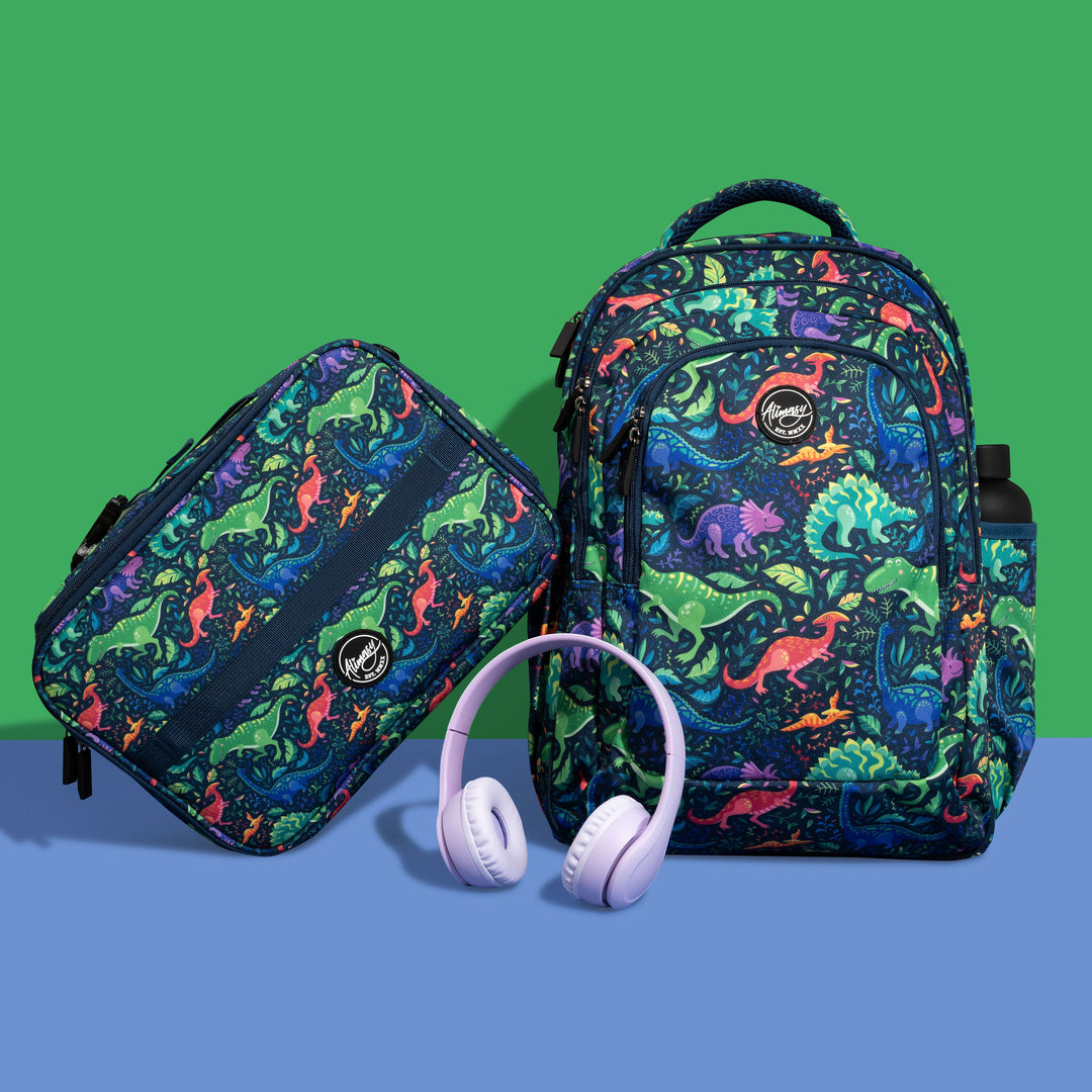 Dinosaurs Large School Backpack - Alimasy