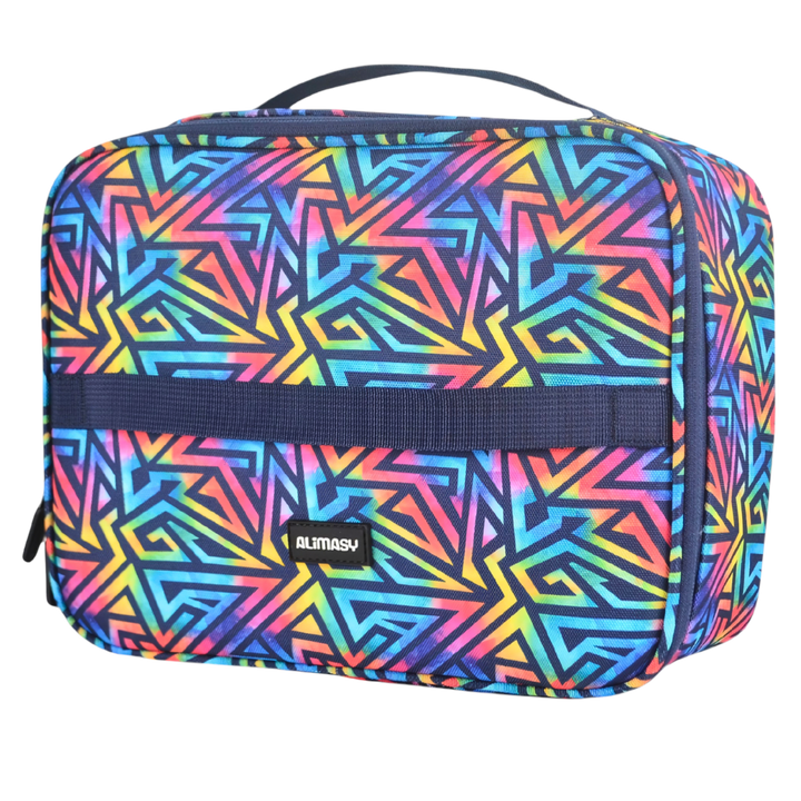 Insulated Lunch Bag 900D Abstract Geometric