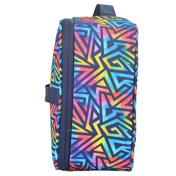Insulated Lunch Bag 900D Abstract Geometric