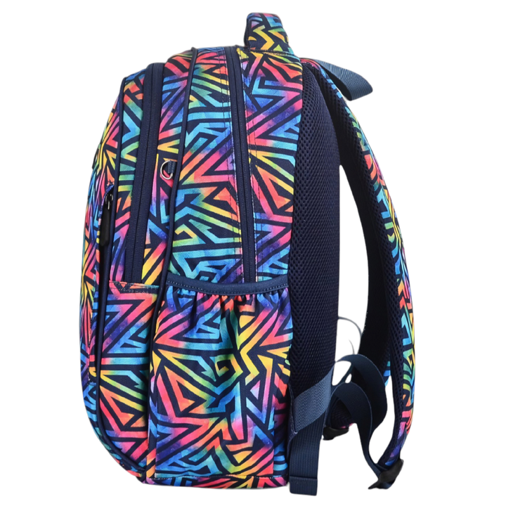 Midsize Kids Backpack 900D Abstract Geometric