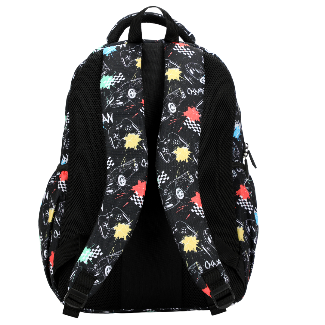 Black Urban Large School Backpack - Alimasy