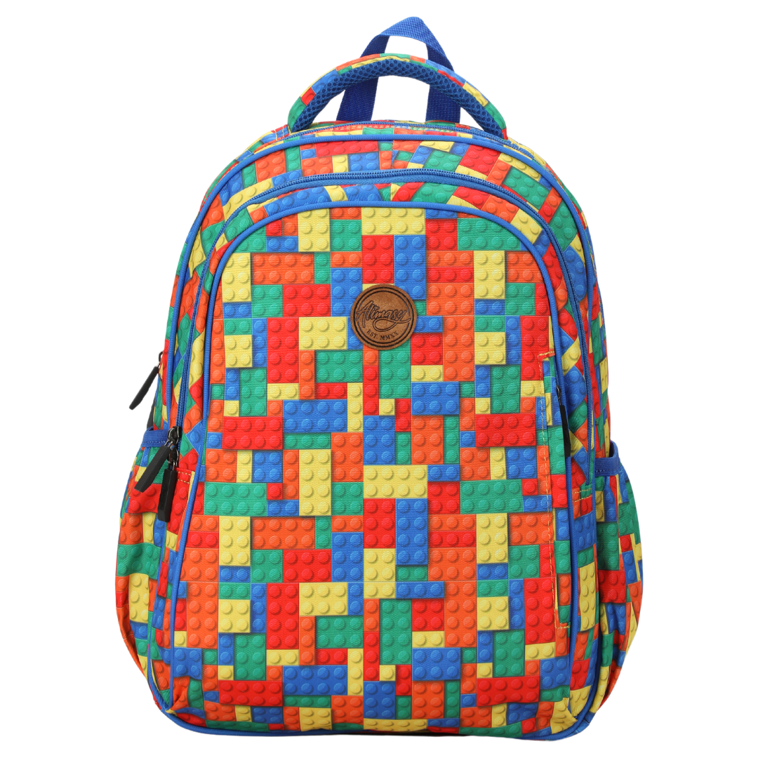 Bricks Midsize Kids Backpack - Alimasy