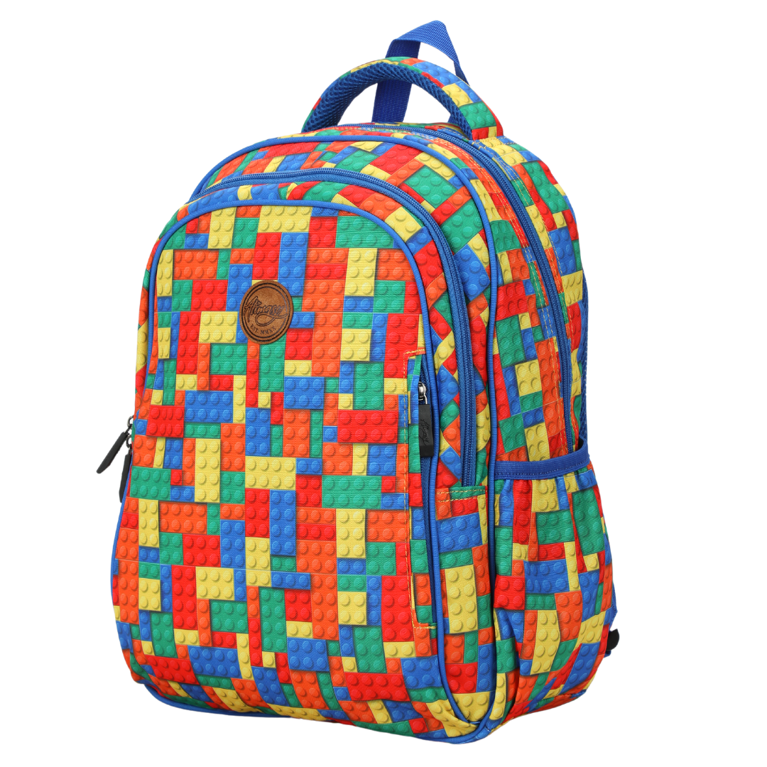 Bricks Midsize Kids Backpack - Alimasy