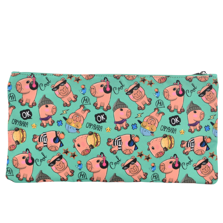 Large School Pencil Case Capybara