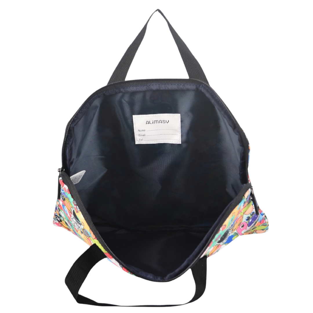 Library Bag 600D Cartoon