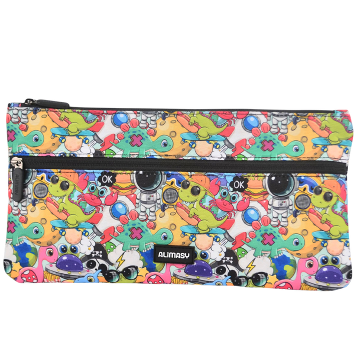 Large School Pencil Case Cartoon