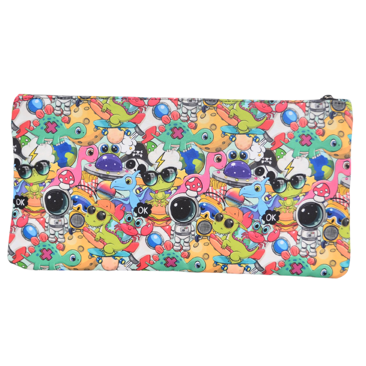 Large School Pencil Case Cartoon