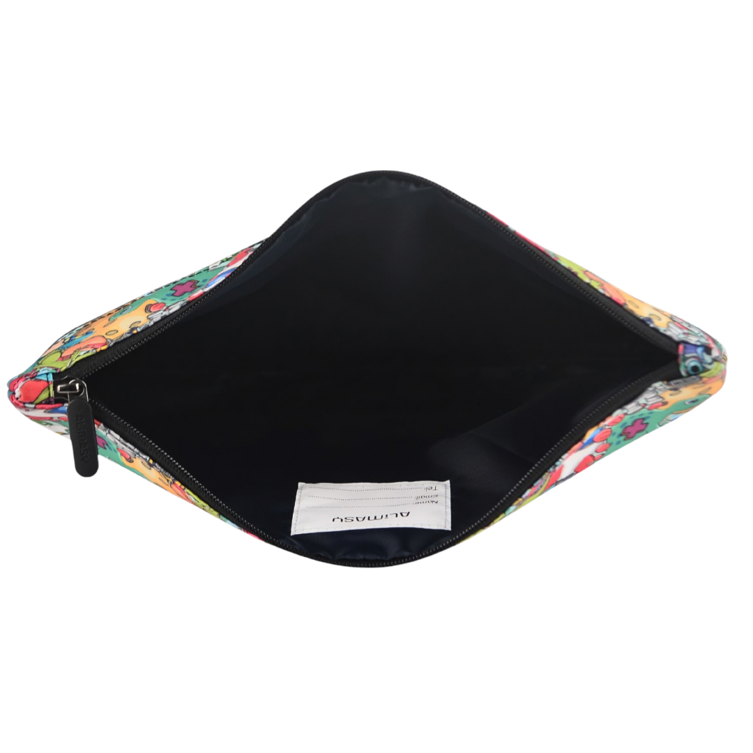 Large School Pencil Case Cartoon