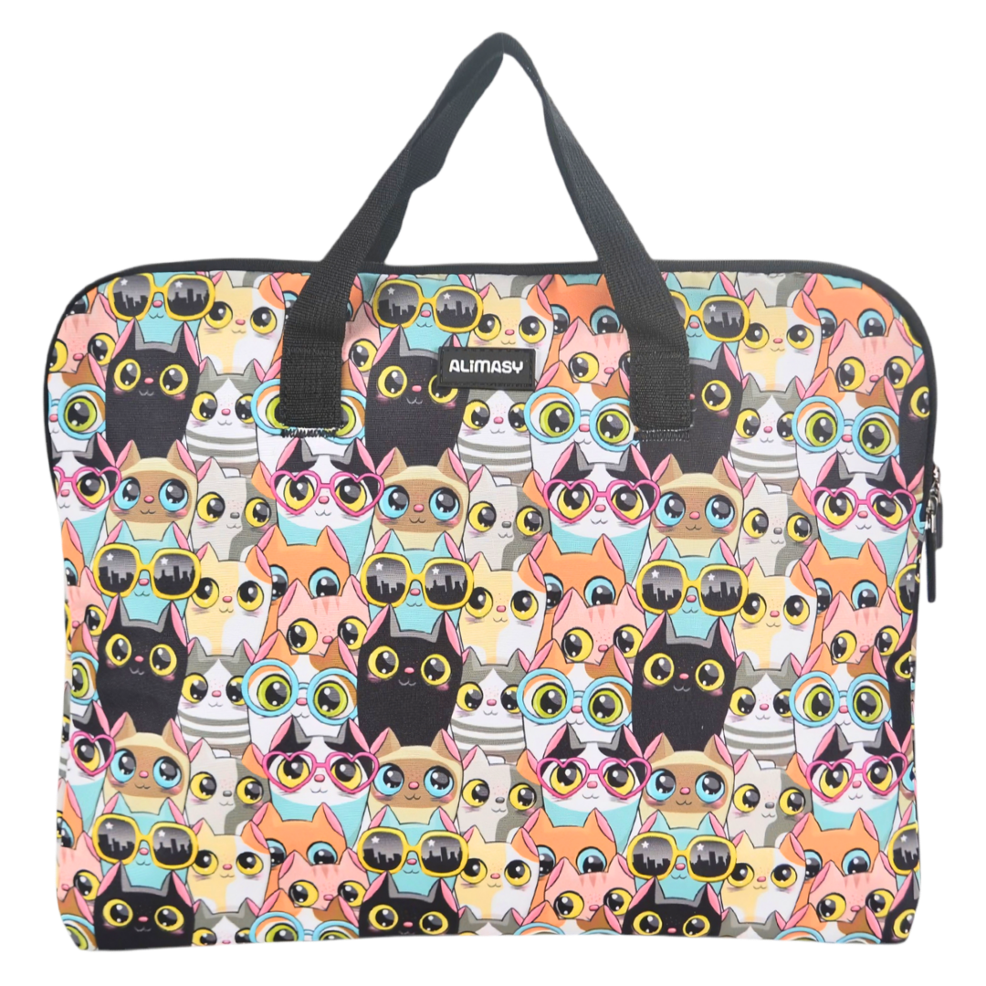Library Bag 600D Cats
