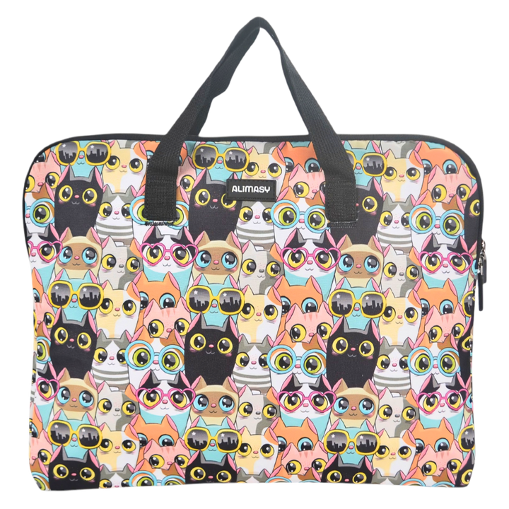 Library Bag 600D Cats