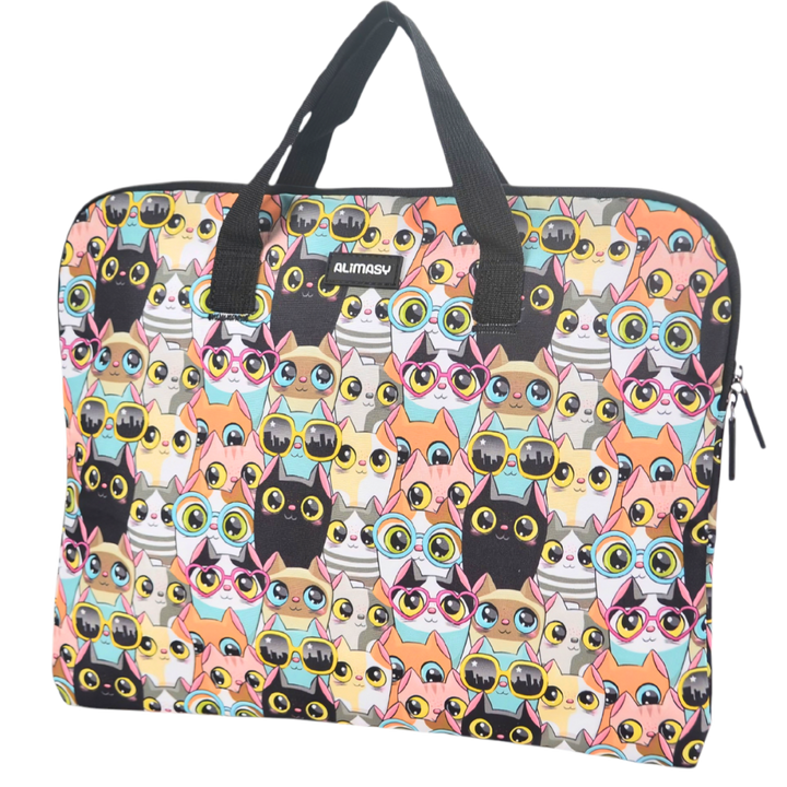 Library Bag 600D Cats