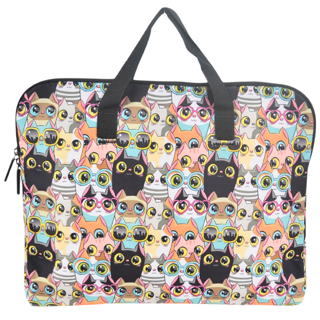 Library Bag 600D Cats
