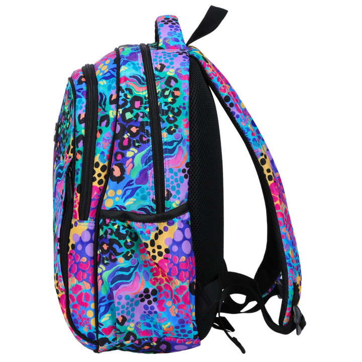 Electric Leopard Midsize Kids Backpack