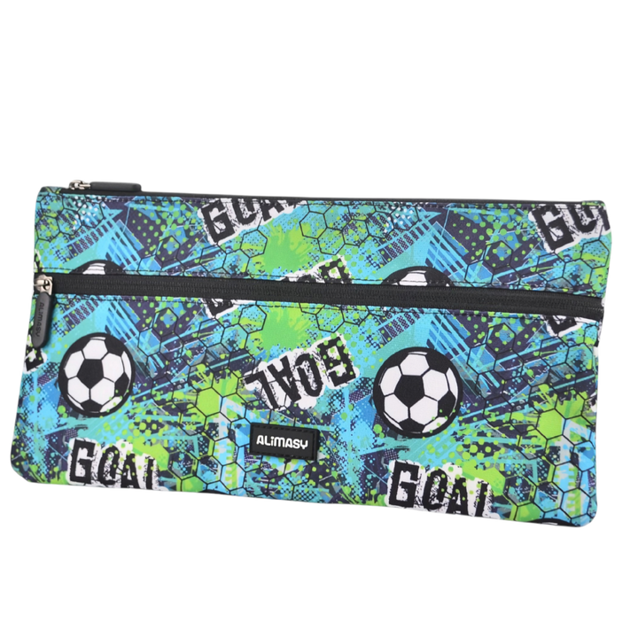 Large School Pencil Case Football