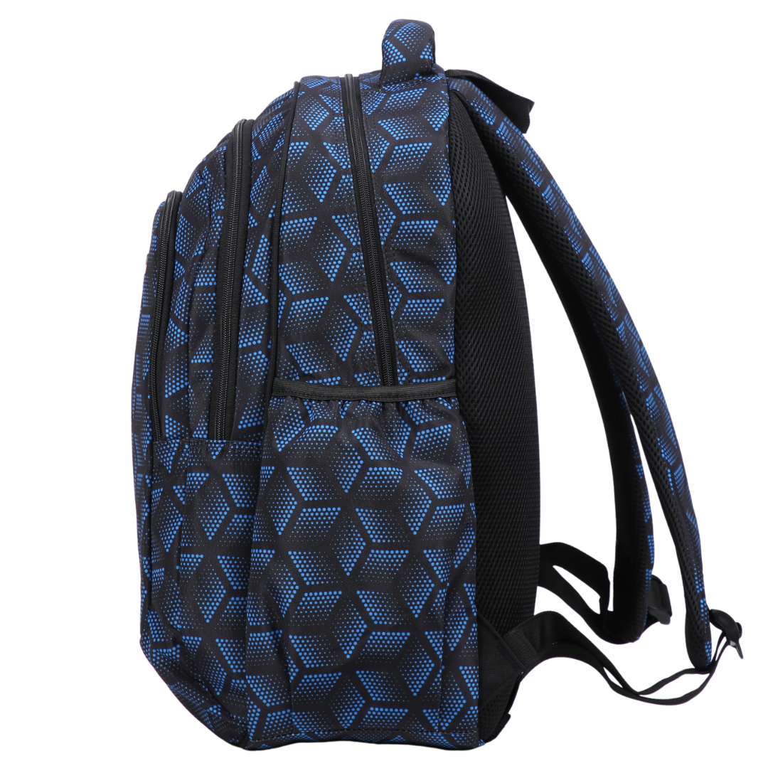 Hexagon Dot Cubes Large Backpack