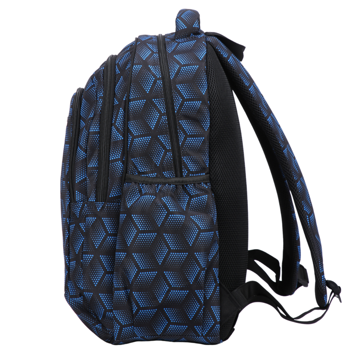 Hexagon Dot Cubes Large Backpack