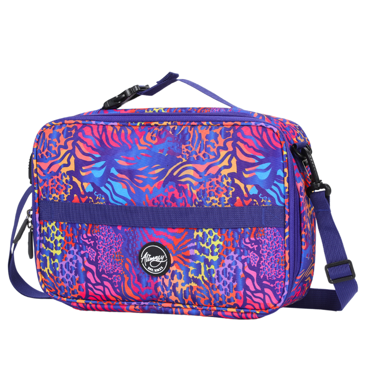 Large Insulated Lunch Bag Animal Print