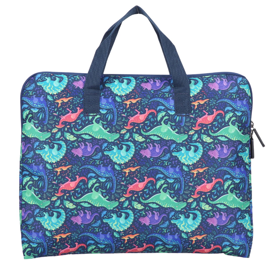 Dinosaur Library Bag