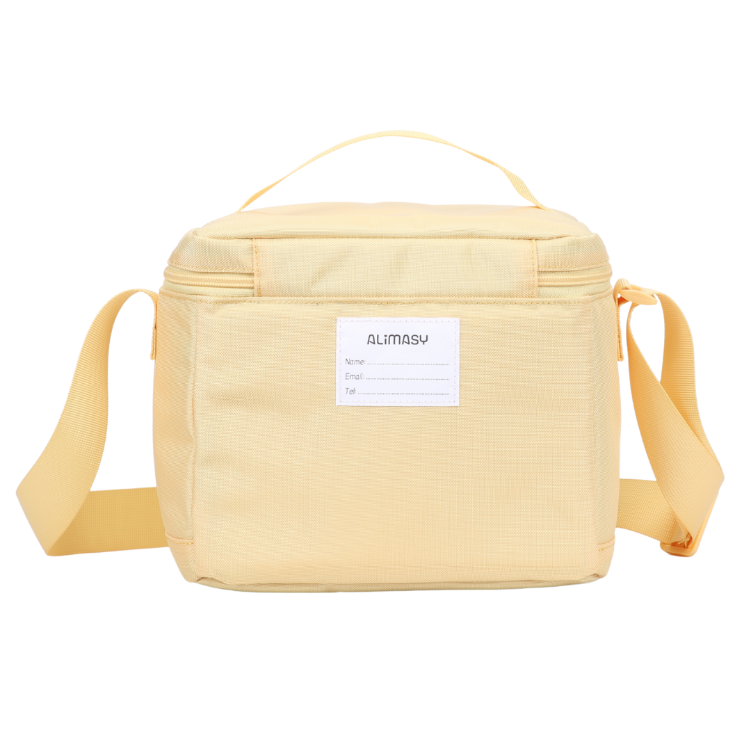 900D Insulated Lunch Bag Yellow
