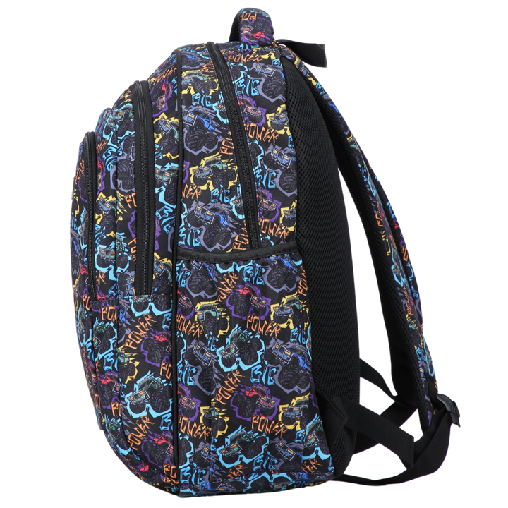 Monster Truck Large School Backpack