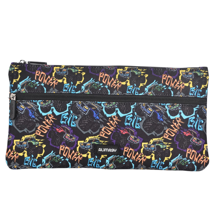 Large School Pencil Case Monster Truck