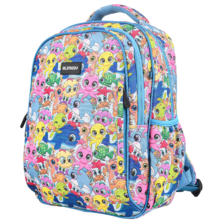 Midsize Kids Backpack 900D Ocean Pals