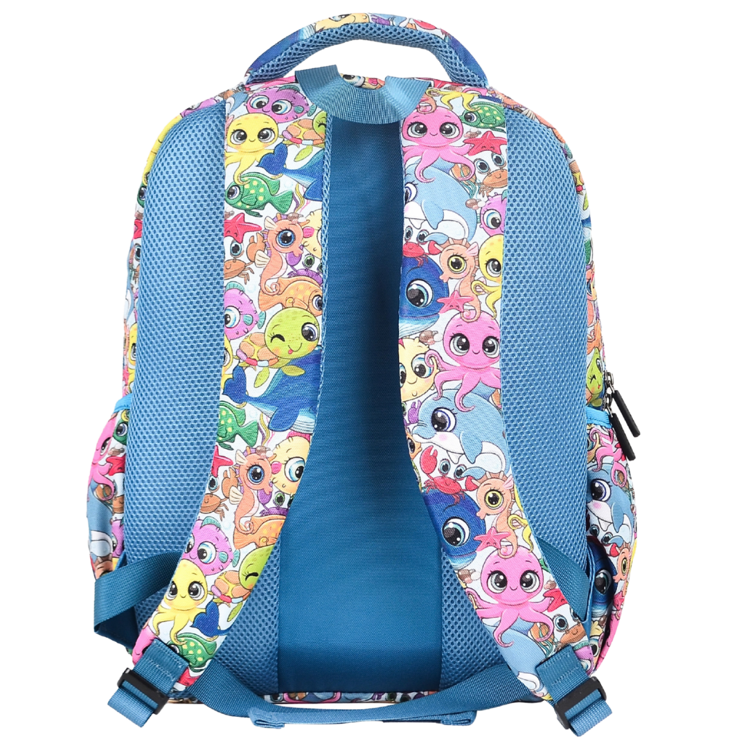 Midsize Kids Backpack 900D Ocean Pals
