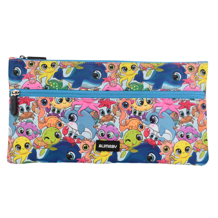 Large School Pencil Case Ocean Pals