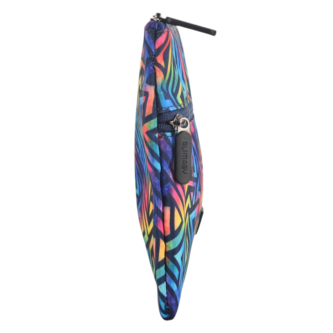 Large School Pencil Case Abstract Geometric
