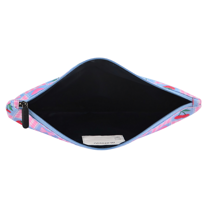 Large School Pencil Case Pretty Gingham