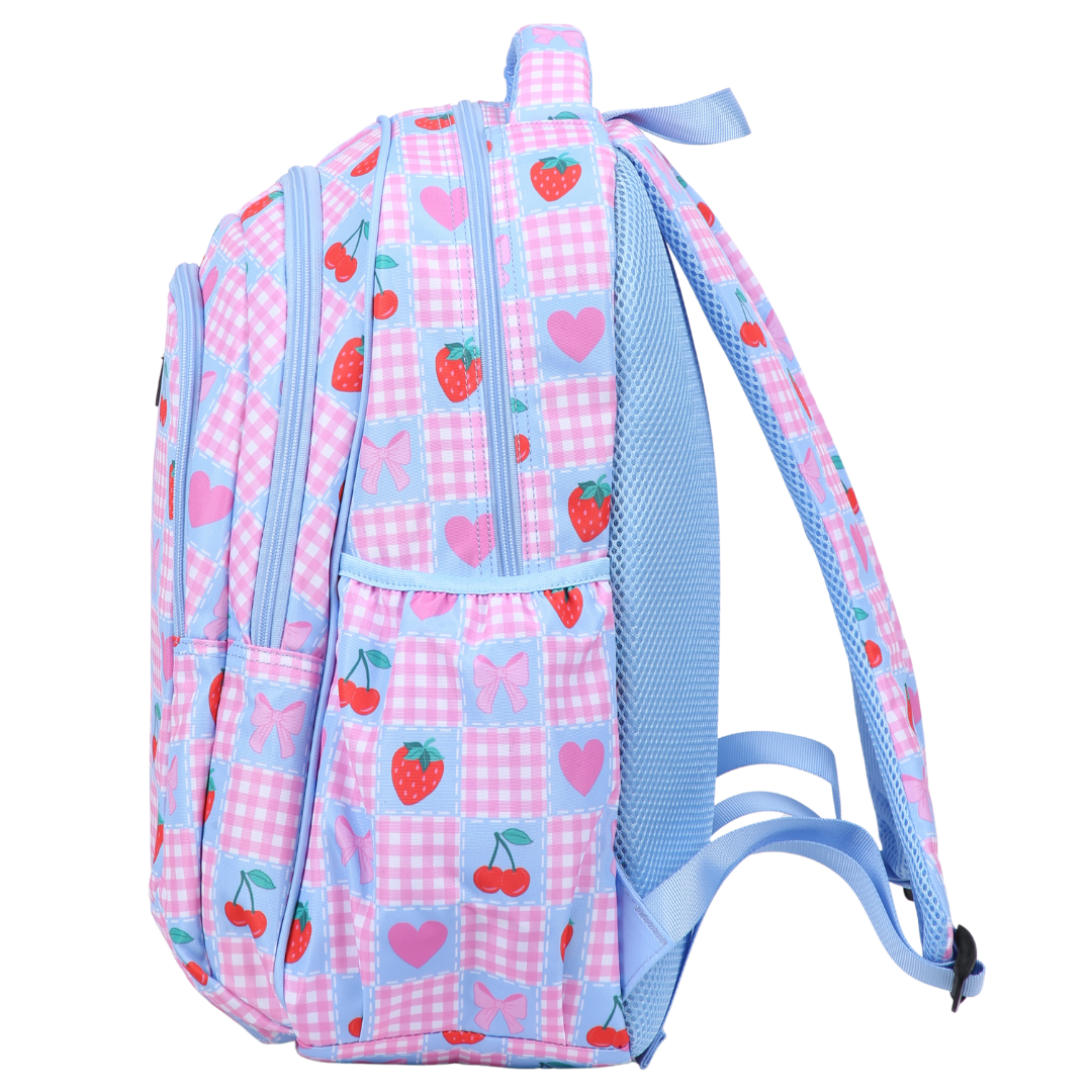 Pretty Gingham Large Backpack