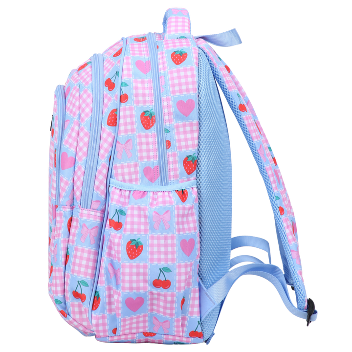 Pretty Gingham Large Backpack
