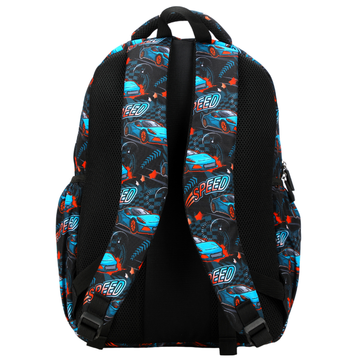 Racing Cars Large School Backpack - Alimasy