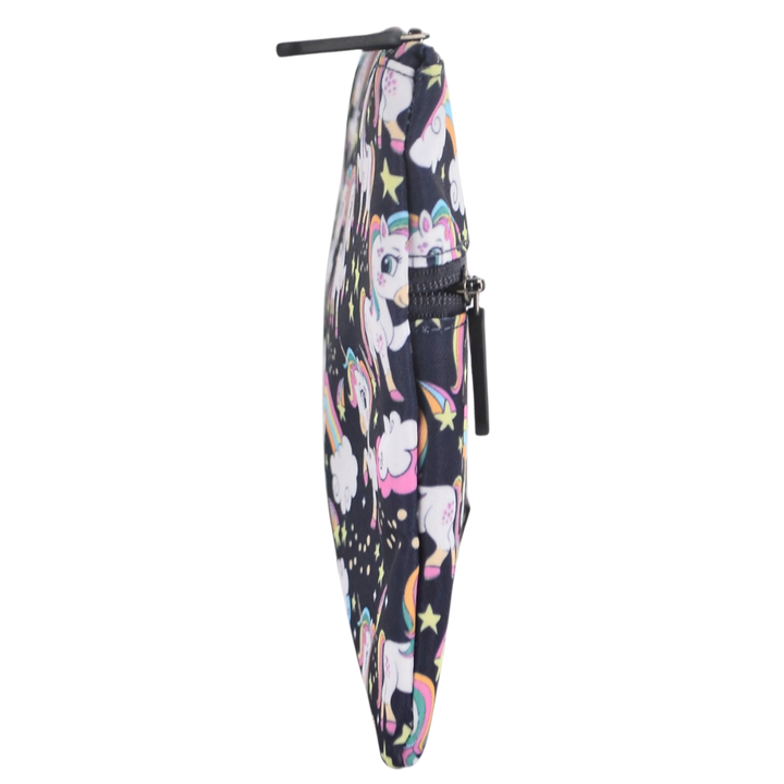 Large School Pencil Case Rainbow Unicorn