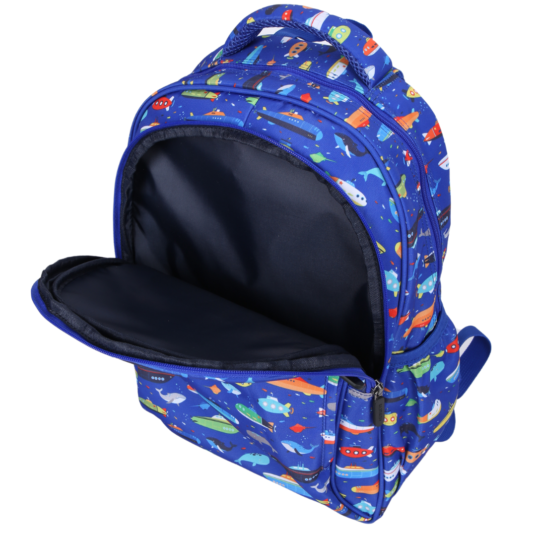 Submarines & Whales Midsize Kids Backpack