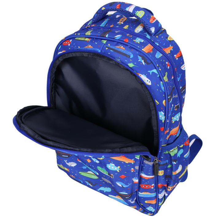 Submarines & Whales Midsize Kids Backpack