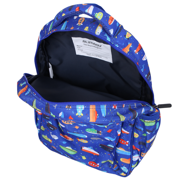 Submarines & Whales Midsize Kids Backpack