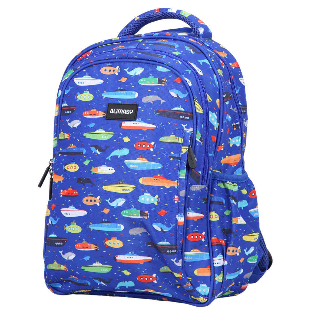 Submarines & Whales Midsize Kids Backpack