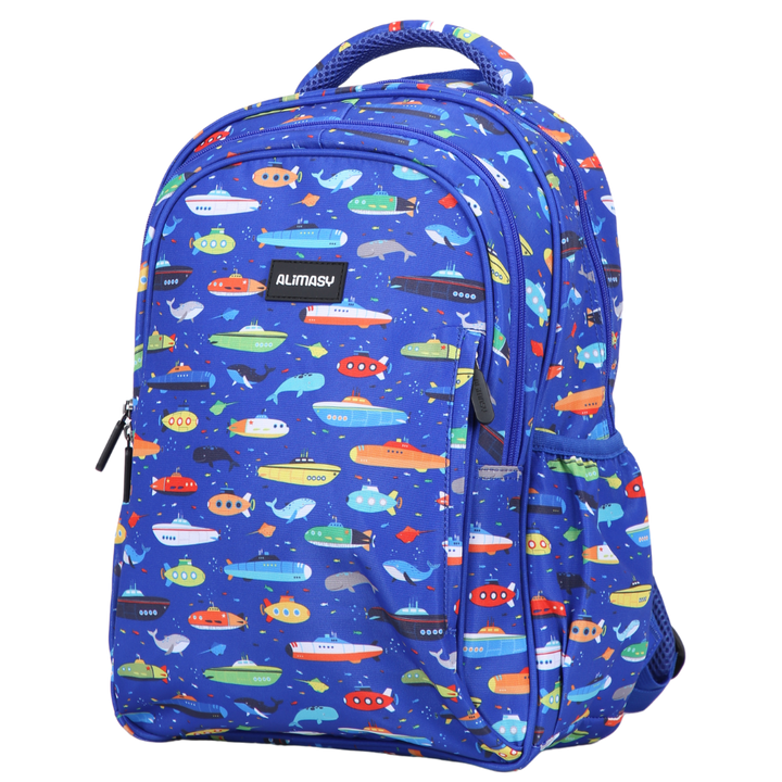 Submarines & Whales Midsize Kids Backpack